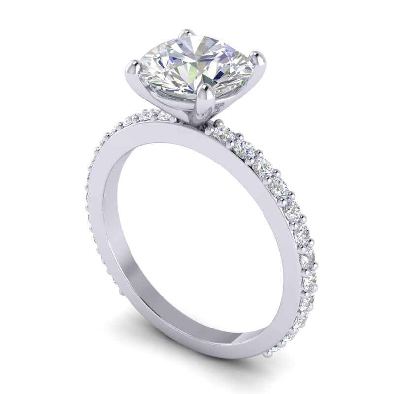 Engagement - Classic Pave