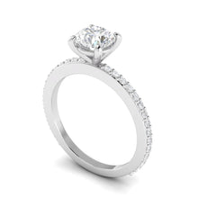 Load image into Gallery viewer, Engagement- Classic Pave Petite