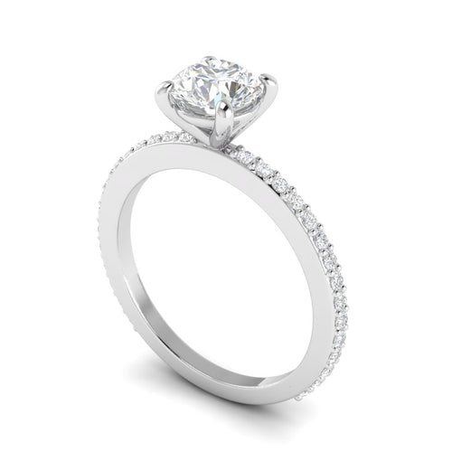 Engagement- Classic Pave Petite