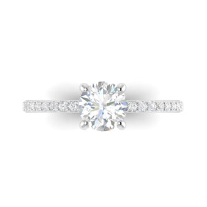 Engagement- Classic Pave Petite